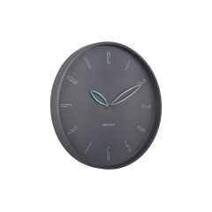 Nástenné hodiny Petals Karlsson KA6012GY, 40cm